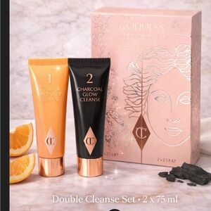 Charlotte Tilbury Goddess Cleansing Ritual Duo Travel Set – Discontinued & Rare